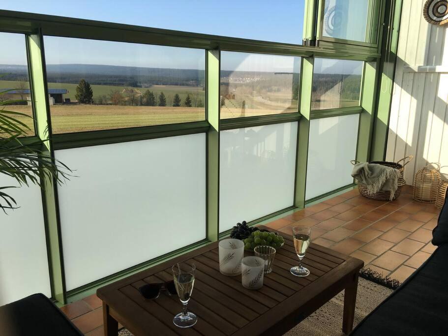 Gemuetliches Apartment Mit Wundervollem Weitblick Löffingen Eksteriør bilde